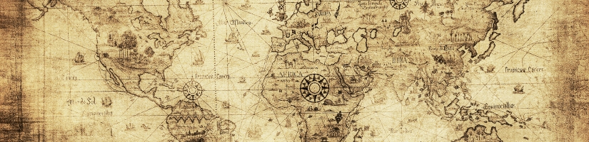 アンティーク地図
